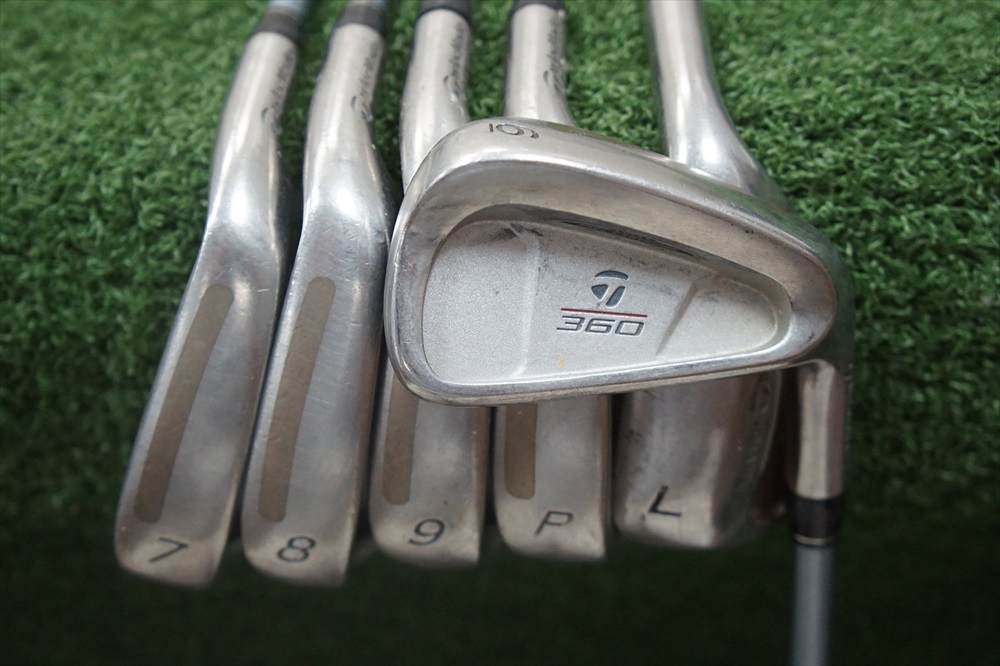 Womens TaylorMade 360 Graphite Iron Set Ladies Flex Irons 6PW, LW