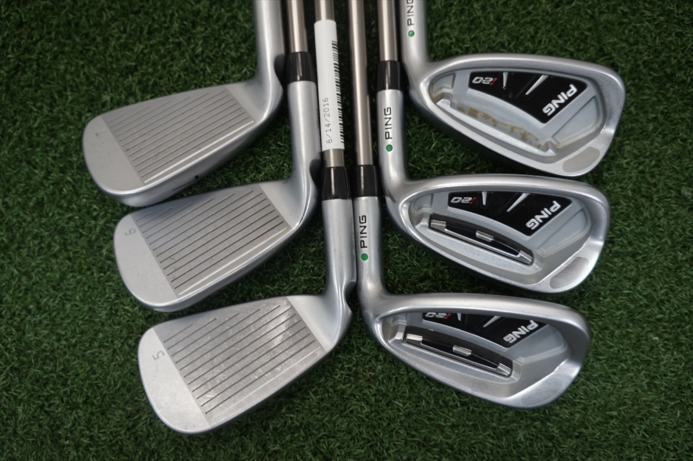 Ping i20 Graphite Shaft Iron Set Senior Flex Irons 5PW 0270526 Used eBay