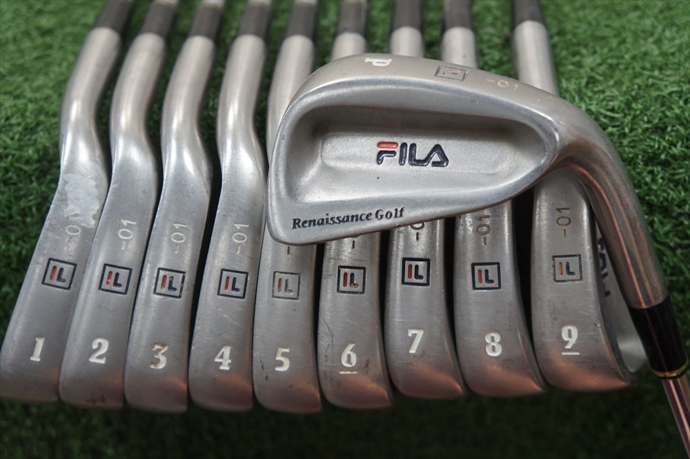Fila Renaissance Golf Steel Iron Set Regular Flex Irons 1PW 0270560