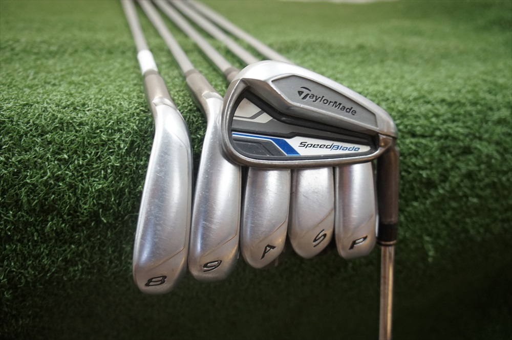 Taylor Made SpeedBlade Steel Iron Set Regular Flex Irons 7SW 0273818 Used eBay