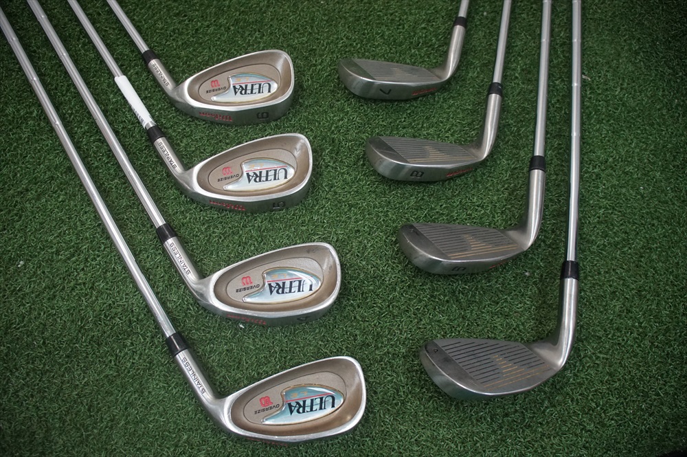 Wilson Ultra Oversize Irons Regular Flex 3PW Iron Set Steel Shaft
