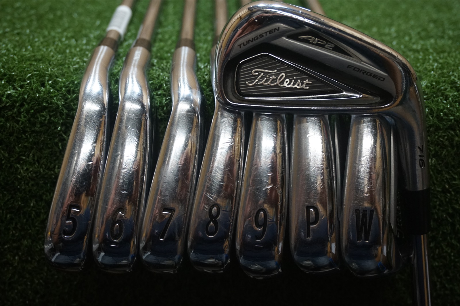 Titleist AP2 716 Steel Iron Set Stiff Flex Irons 4PW, AW 407252