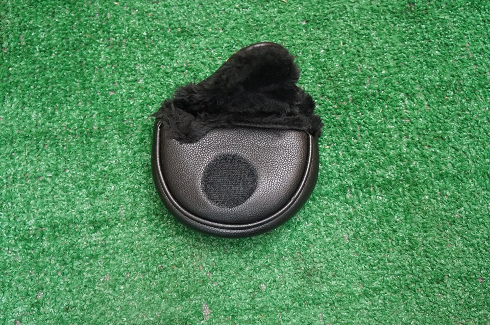 Rife Black Yellow Half Mallet Golf Putter Headcover Head Cover Good eBay