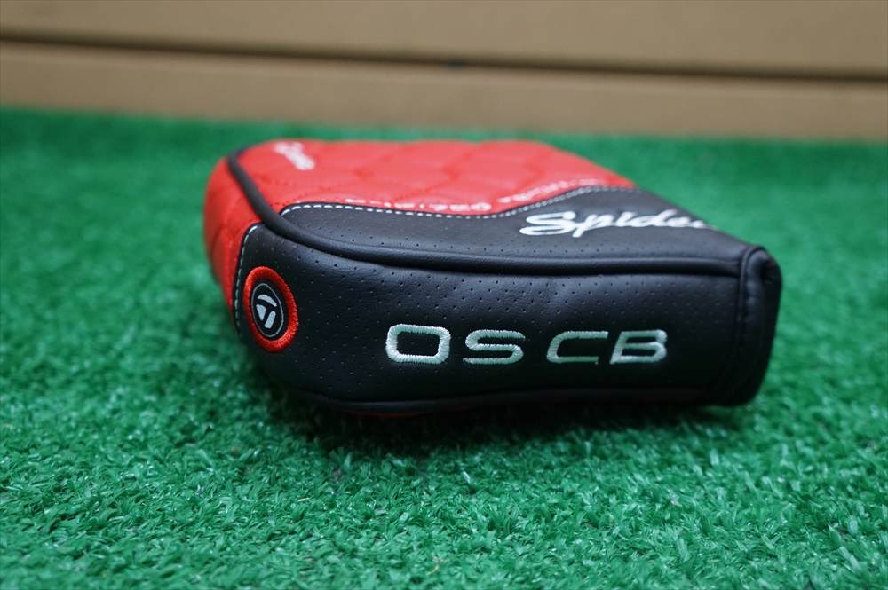 Taylormade Spider OS CB Mallet Putter Golf Headcover Head Cover Very