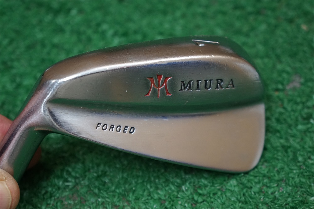 LH MIURA GENUINE TOURNAMENT BLADE 7 IRON HEAD ONLY VERY GOOD