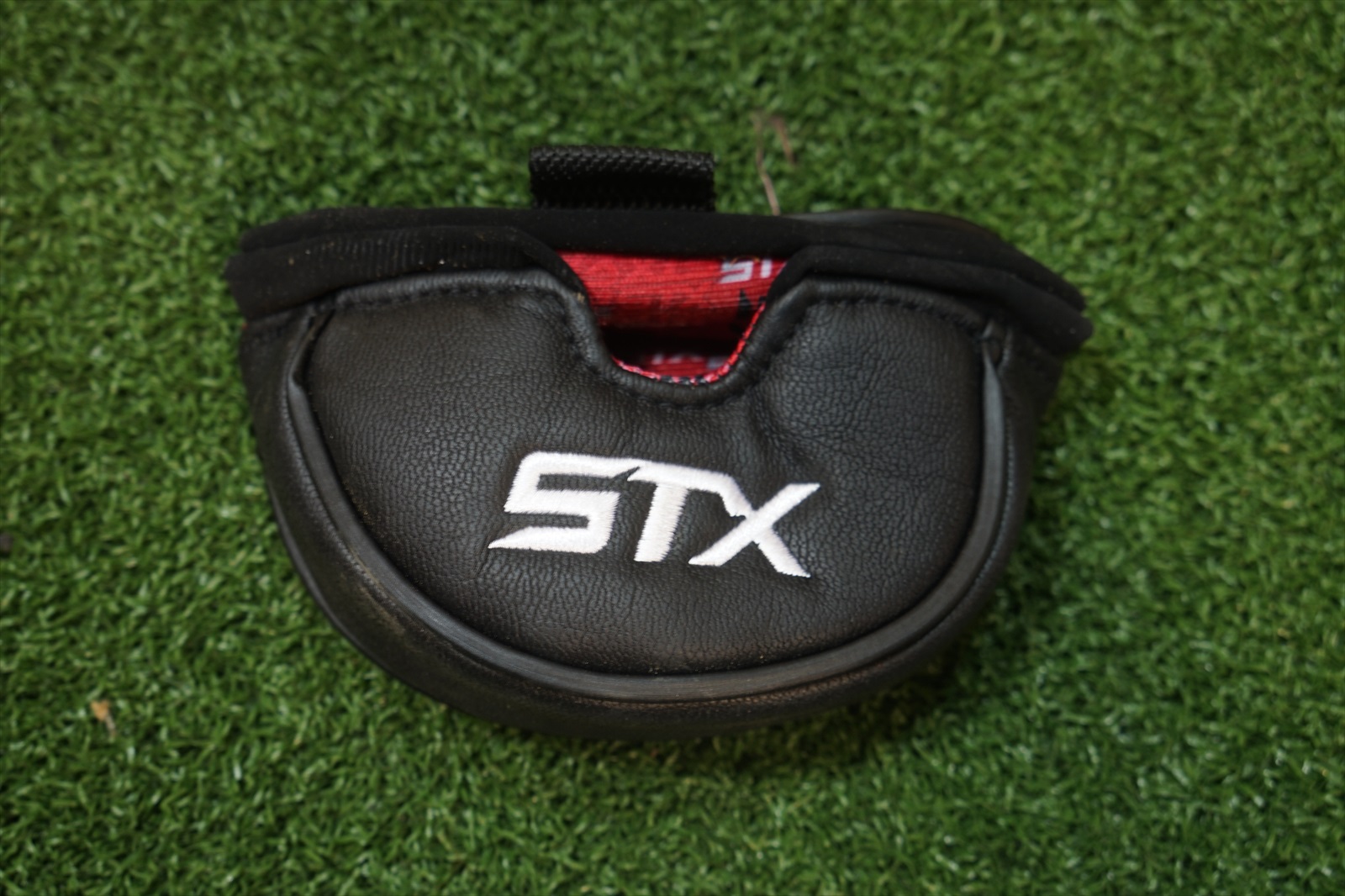 STX Half Mallet Center Shaft Black Putter Headcover Head Cover