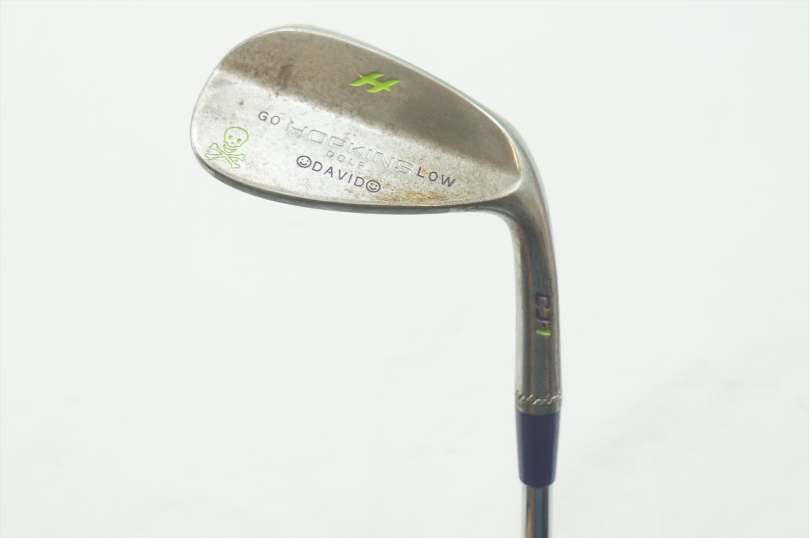 Hopkins Golf CJ-1 Black Satin Wedge RH 52 Degree - Shelf Grind 並行輸入品 Hopkins Golf CJ-1 52° Gap Wedge Black Satin Head Wedge Flex Steel