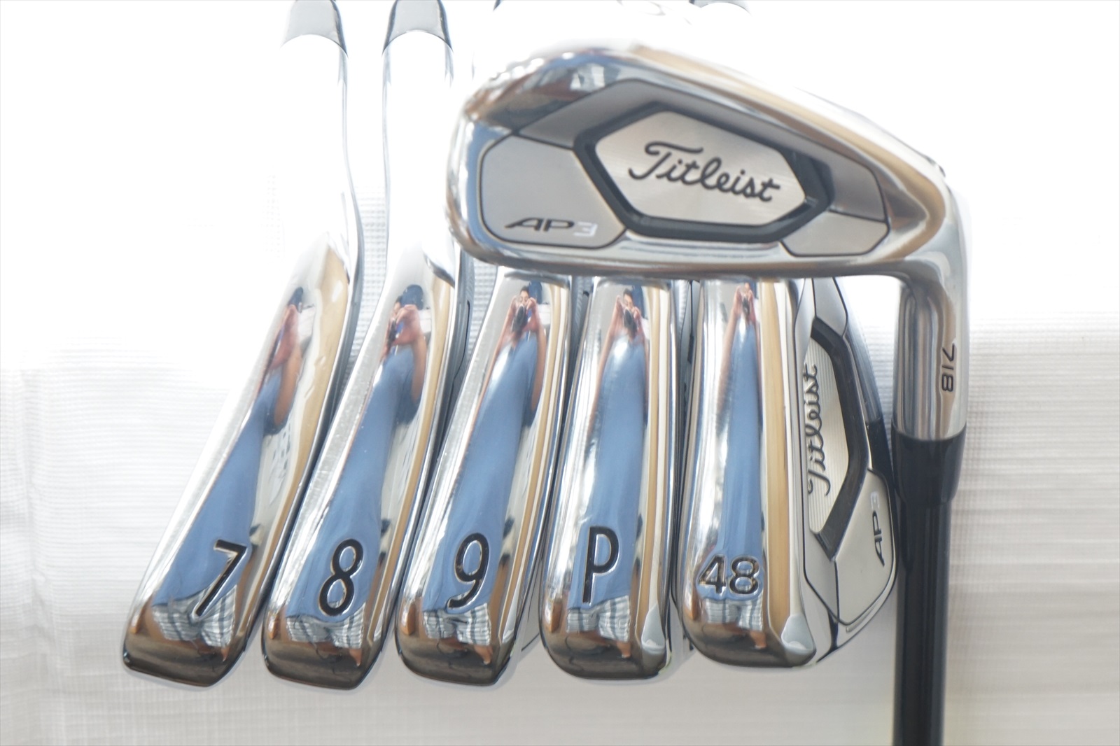TITLEIST AP3 718 GRAPHITE IRON SET REG FLEX IRONS TENSEI 6PW, 48