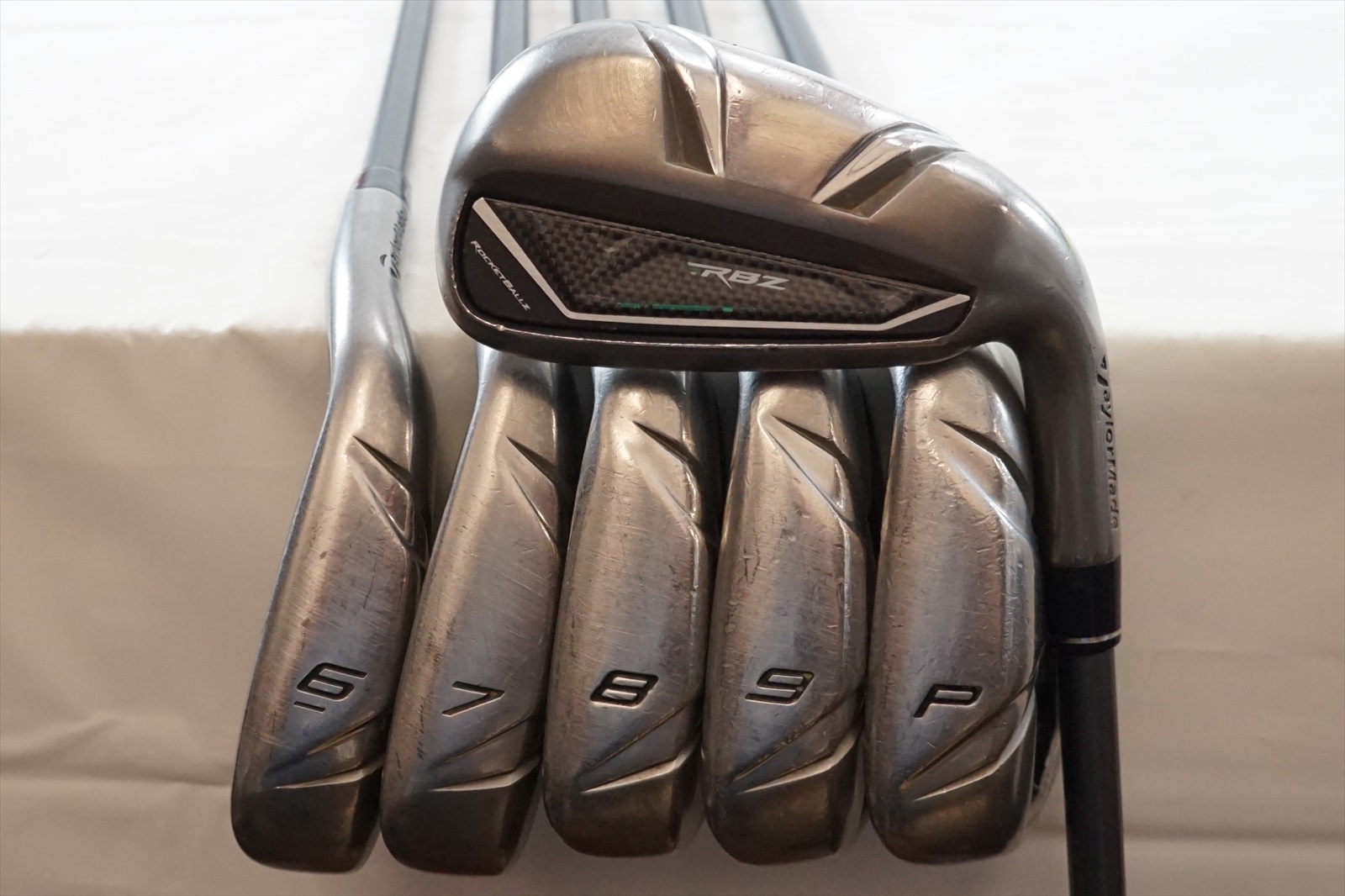 TAYLORMADE ROCKETBALLZ GRAPHITE IRON SET SENIOR M FLEX IRONS RBZ 5PW 0717197 eBay