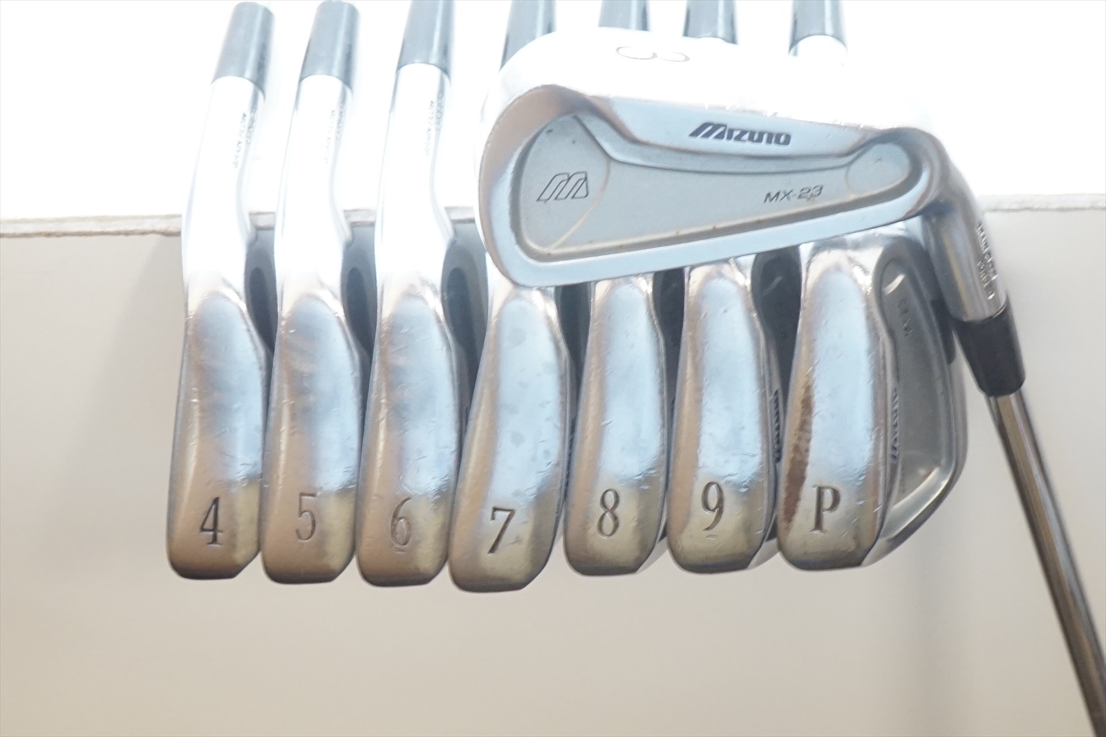 Mizuno Mx 23 Iron Set Flex Steel 3Pw 0724562 Right Handed Golf Club eBay