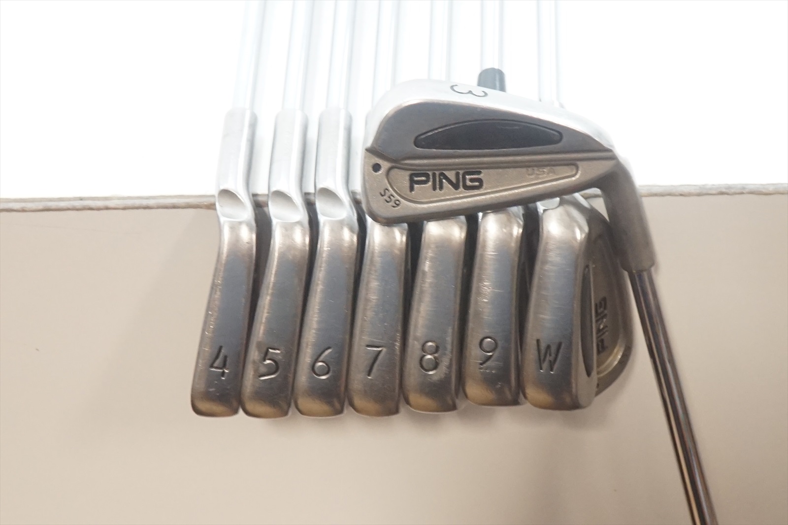 Ping S59 Black Dot Iron Set Stiff Flex Steel 3Pw 0749004 Right Handed