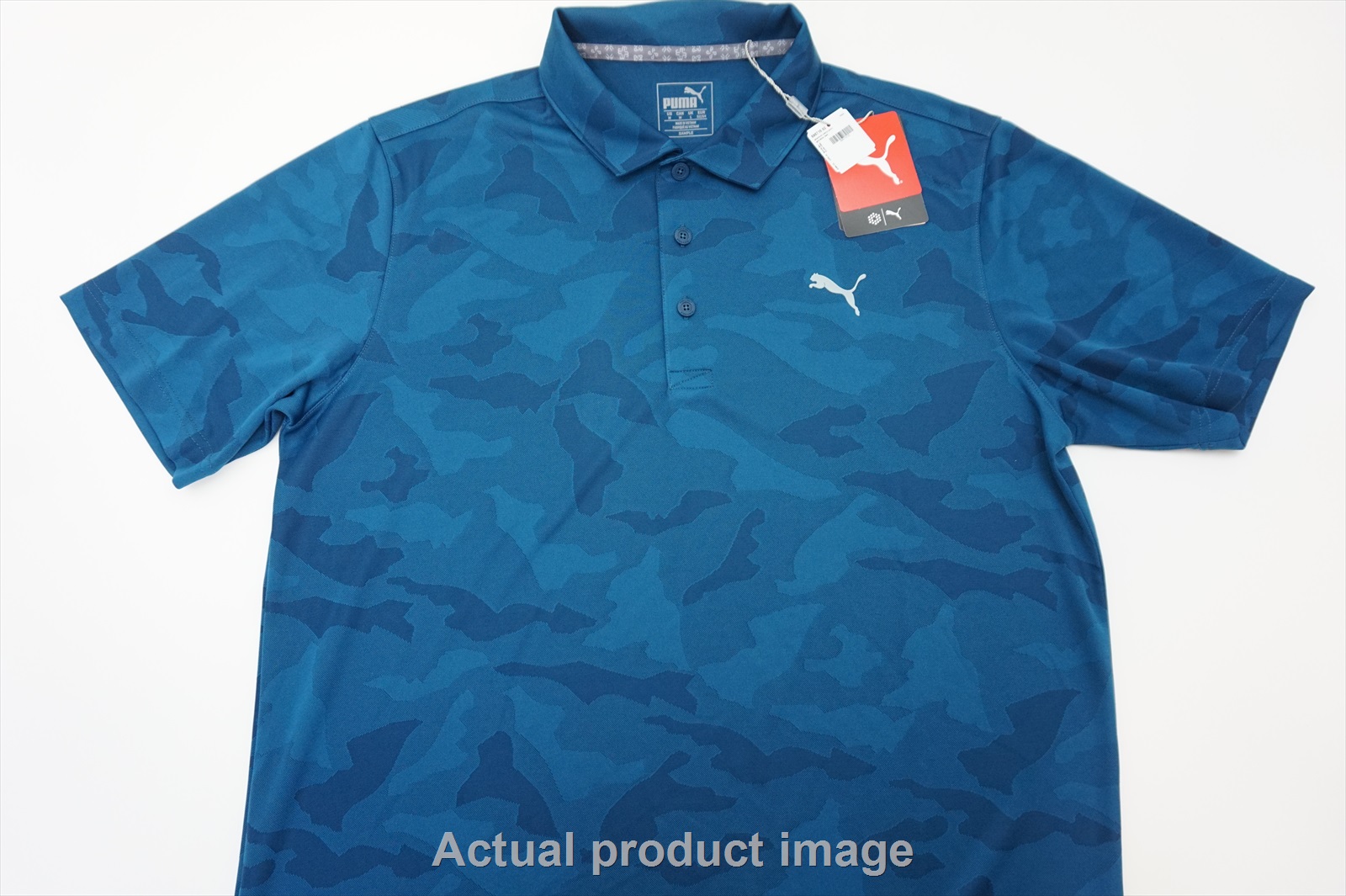 puma camo polo