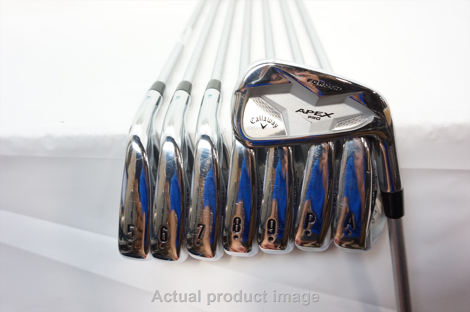 Callaway Apex Pro 19 Iron Set XStiff Flex Steel 4Pw,Aw 778200