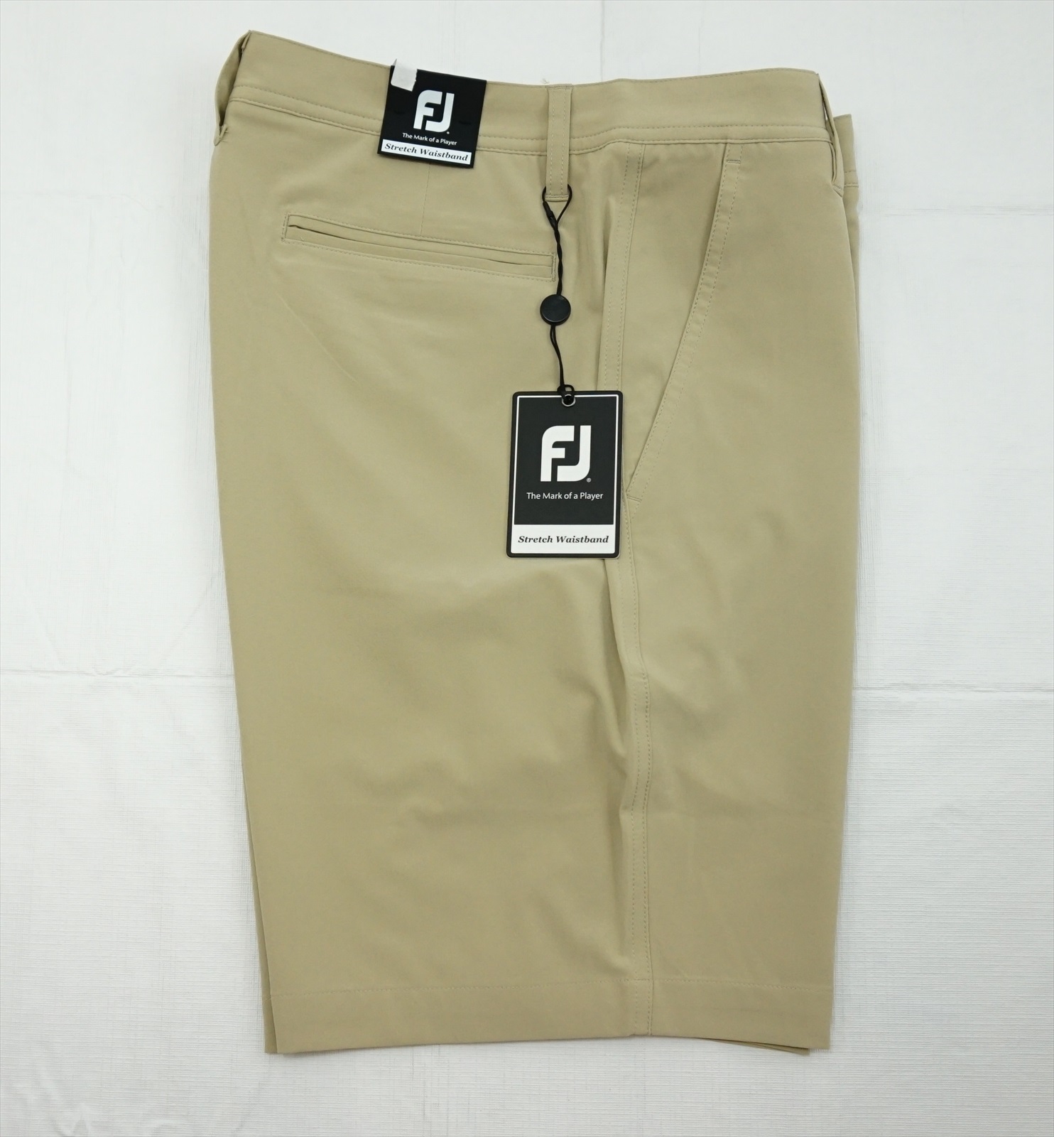New FootJoy Golf Lightweight Shorts Mens Size 36 Khaki Regular 324B