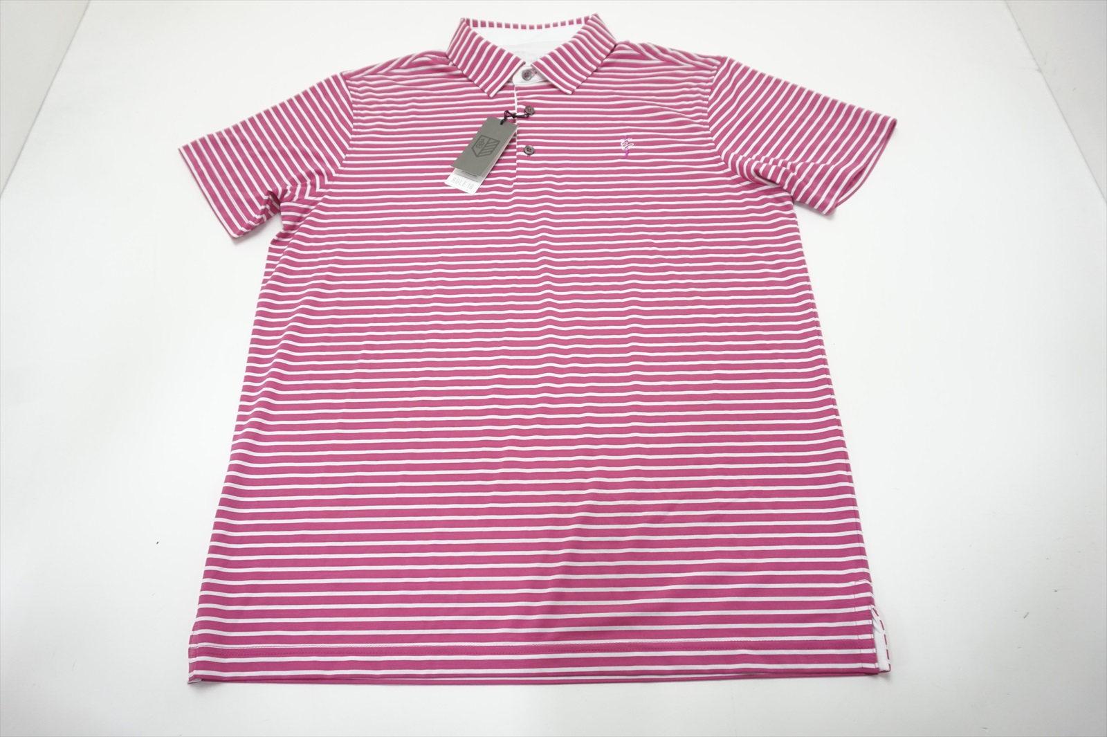 Polo  Mens Size  Large Pink Galaxy W/logo 595a 00913999