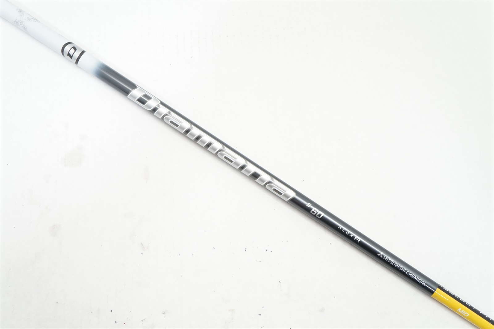 LH Mitsubishi Diamana S+ 60 REGULAR 44.75 Driver Shaft Taylormade 