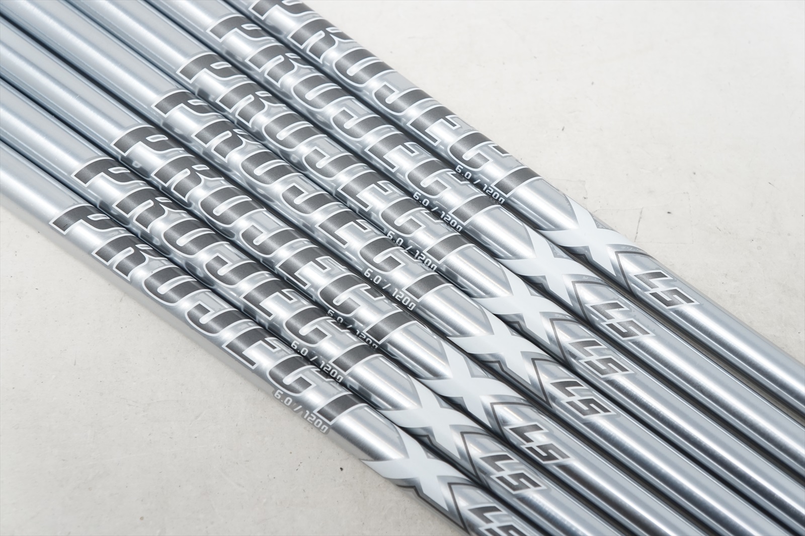 Uncut Project X Ls 6.0 Stiff 120g #4-Pw Steel Iron Shaft Set PULLS