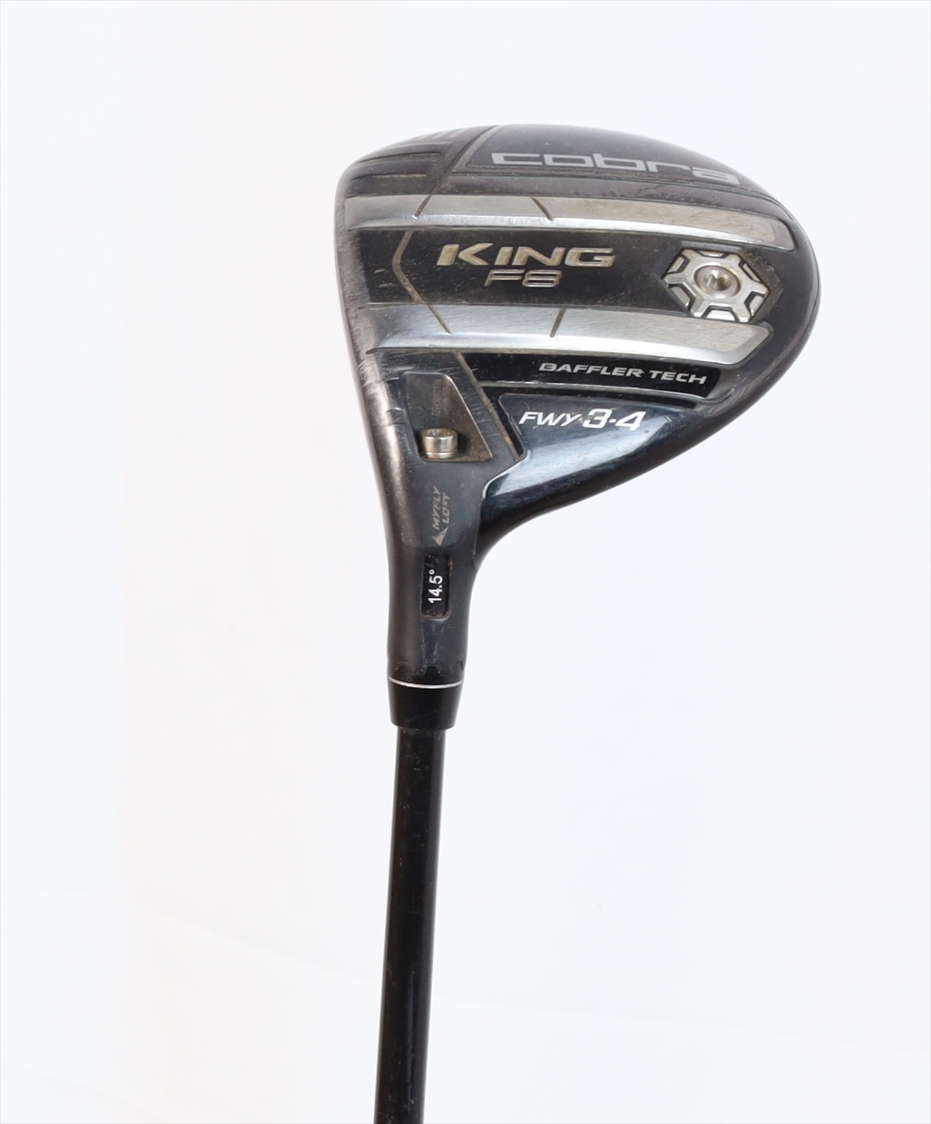 Cobra King F8 Grey/Black 14.5° 3 Fairway Wood Stiff Tensei