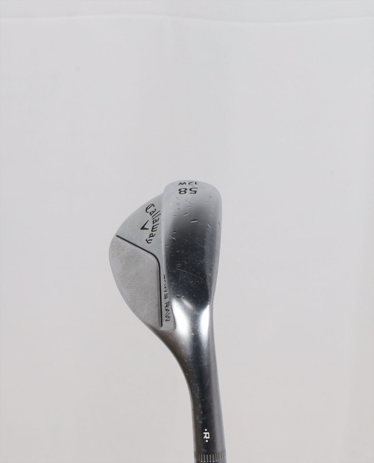 Callaway Jaws Raw Chrome Wedge 58°-12 W-Grind Dynamic Gold Spinner
