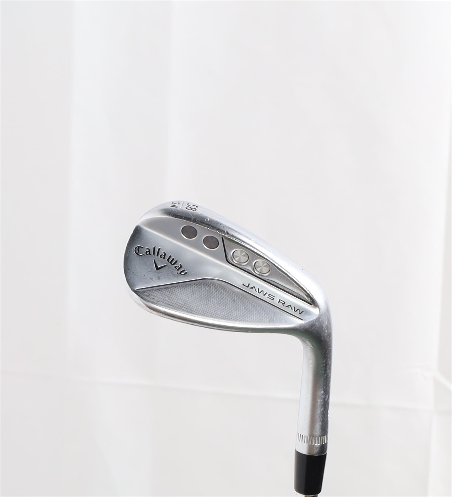 Callaway Jaws Raw Chrome Wedge 58°-12 W-Grind Dynamic Gold Spinner