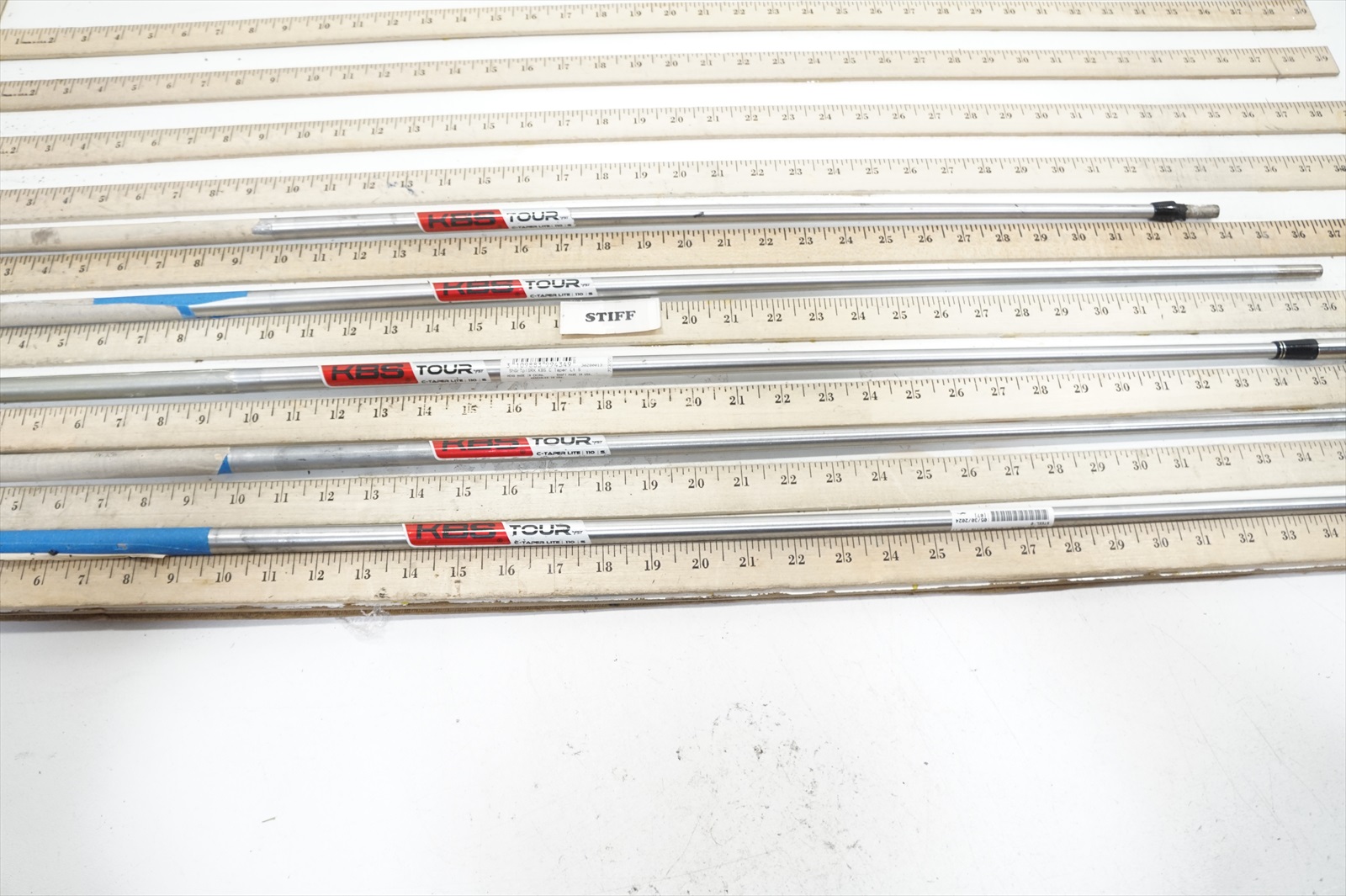 KBS C-Taper Lite Iron Shafts - Stiff Flex .355 Taper Tip (8 Iron - 110g)