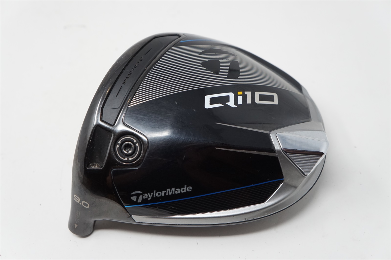 Lefty LH TaylorMade Qi10 9* Degree Driver Club Head Only GOOD