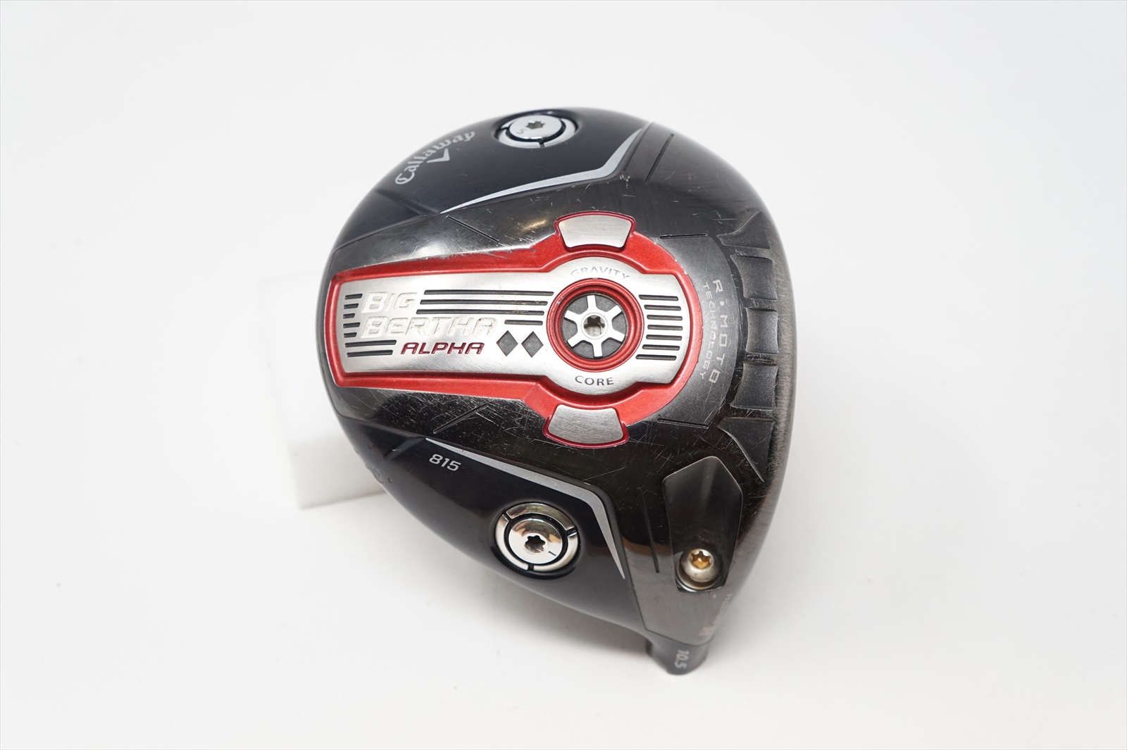 Callaway Big Bertha Alpha 815 Double Black Diamond 10.5*  Driver Club Head Only 1242737