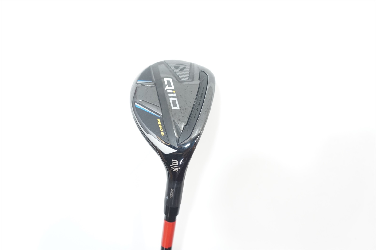 Taylormade Qi10 19° 3 Hybrid Stiff Flex Fujikura Ventus Tr Blue 7 Good