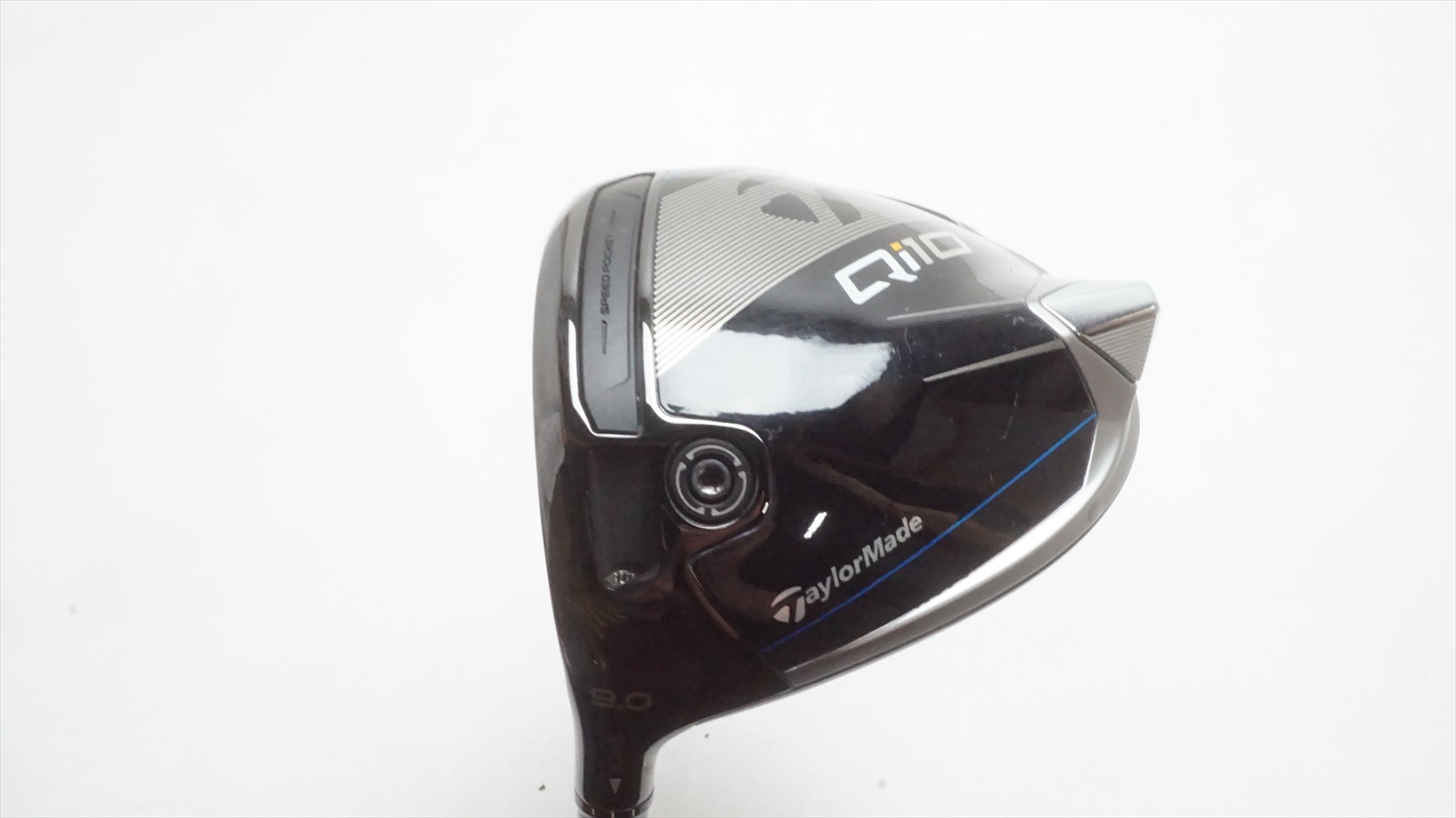 Taylormade Qi10 9° Driver Stiff Flex Hzrdus Gen 4 Black 60 Good Left Hand Lh
