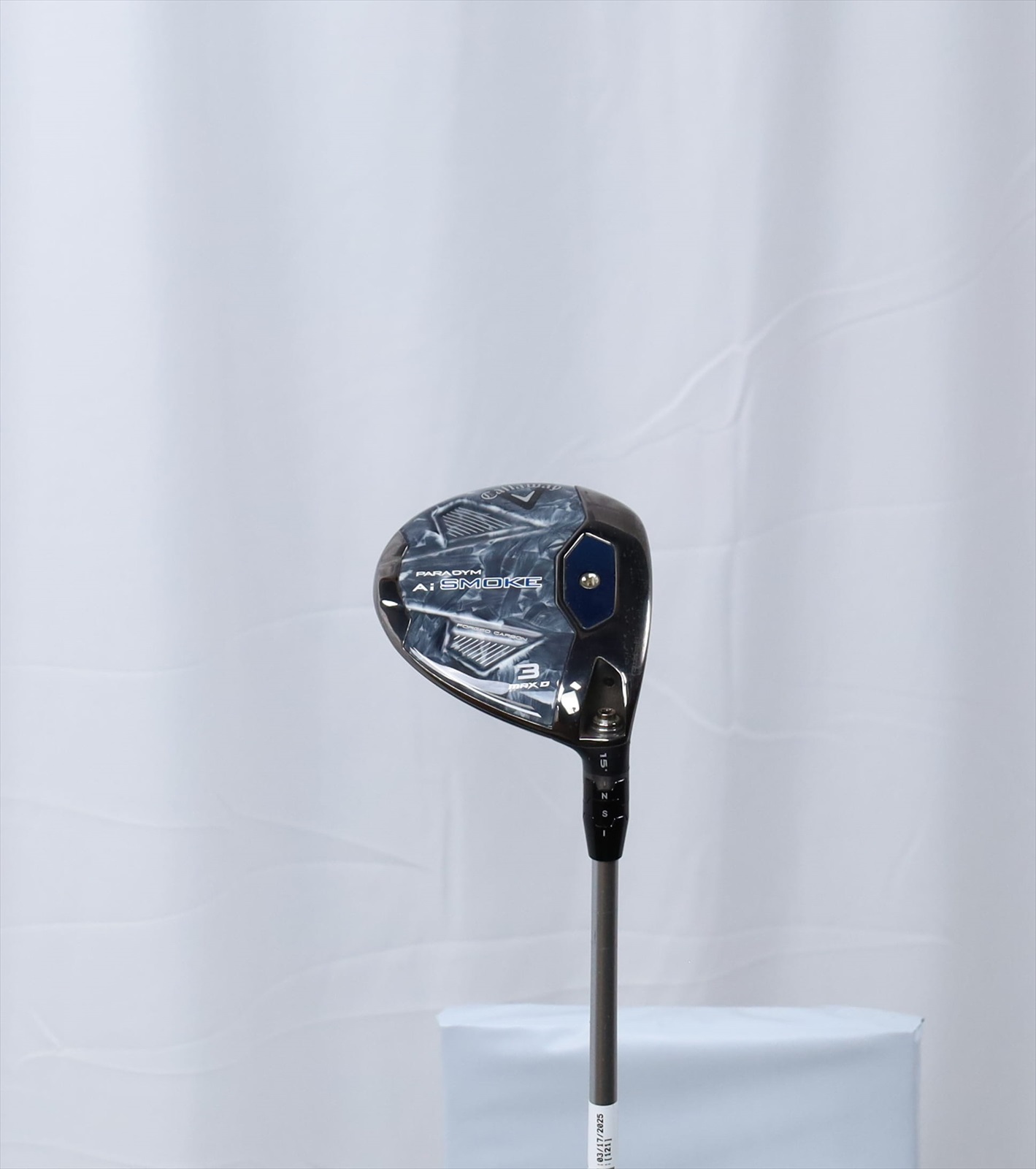 Callaway Paradym Ai Smoke Max D 15 3 Fairway Wood Stiff Tensei 1K Blue Excellent