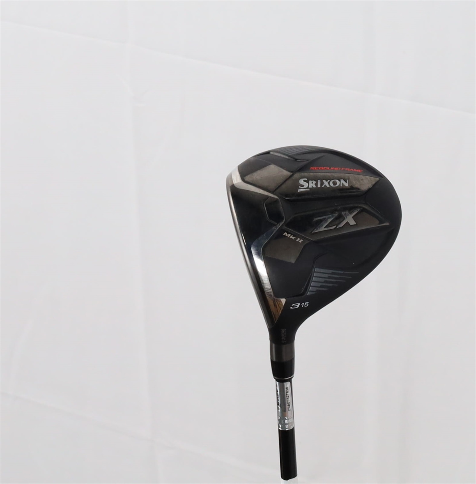 Srixon Zx Mkii 15° 3 Fairway Wood Stiff Hzrdus Smoke Rdx Red Good Left Hand Lh