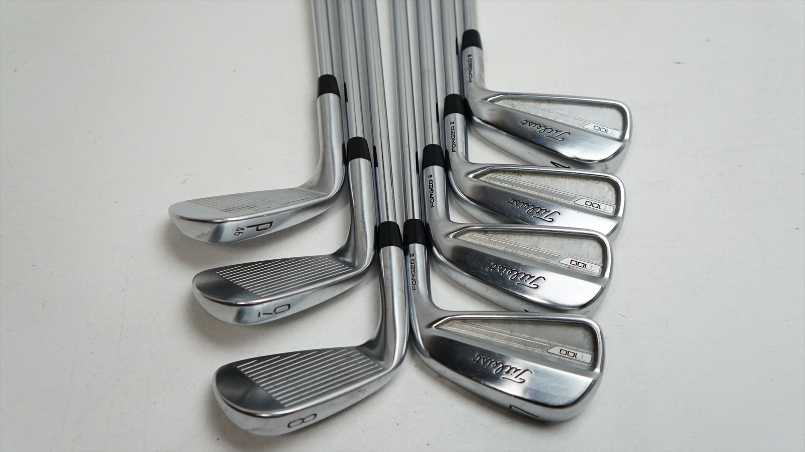 Titleist T100 2023 Iron Set 4-Pw Stiff Flex Amt Tour White S300