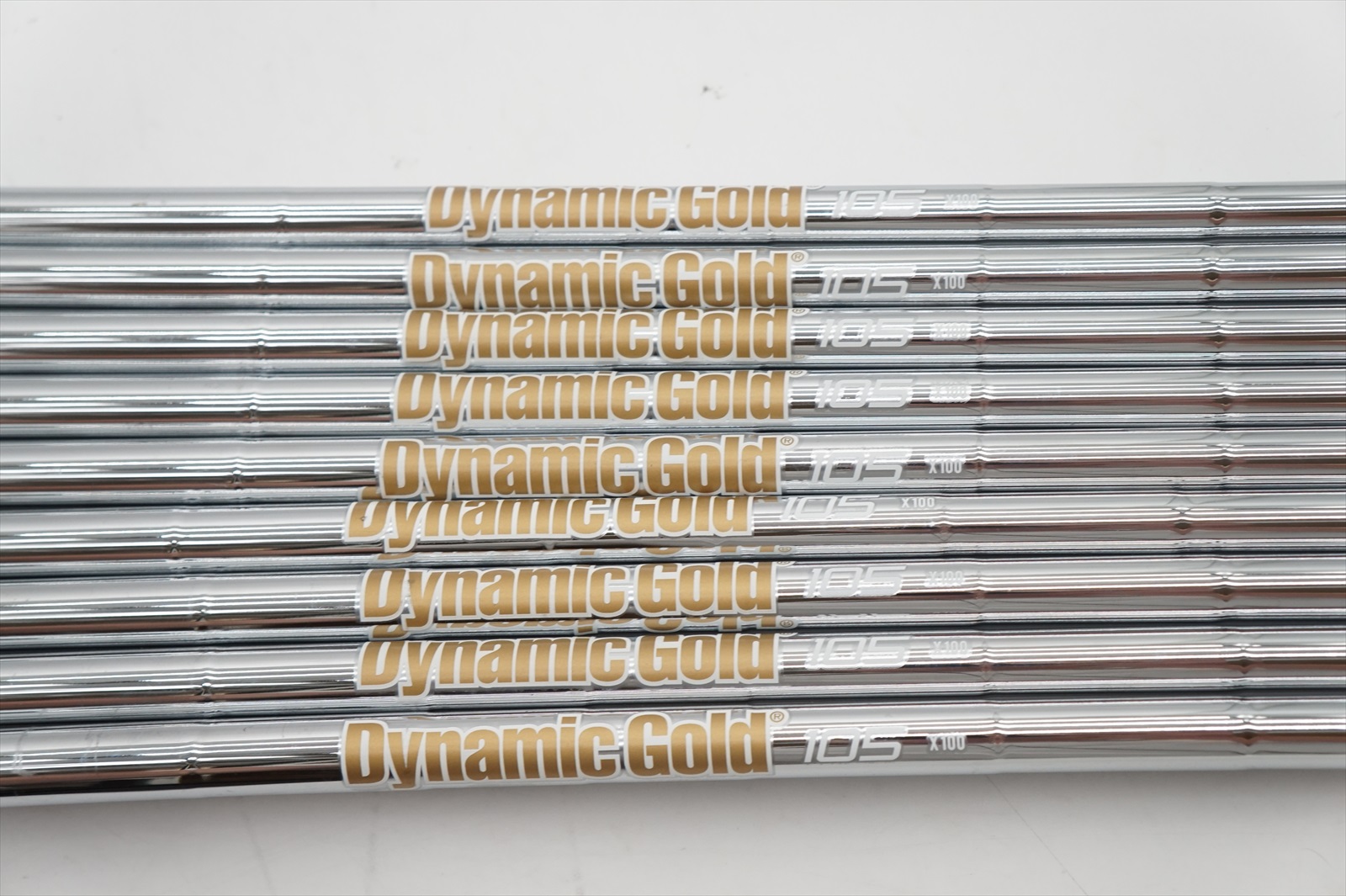 値下げ】Dynamic Gold 105 シャフト X100 7本セット 楽天市場】dg105