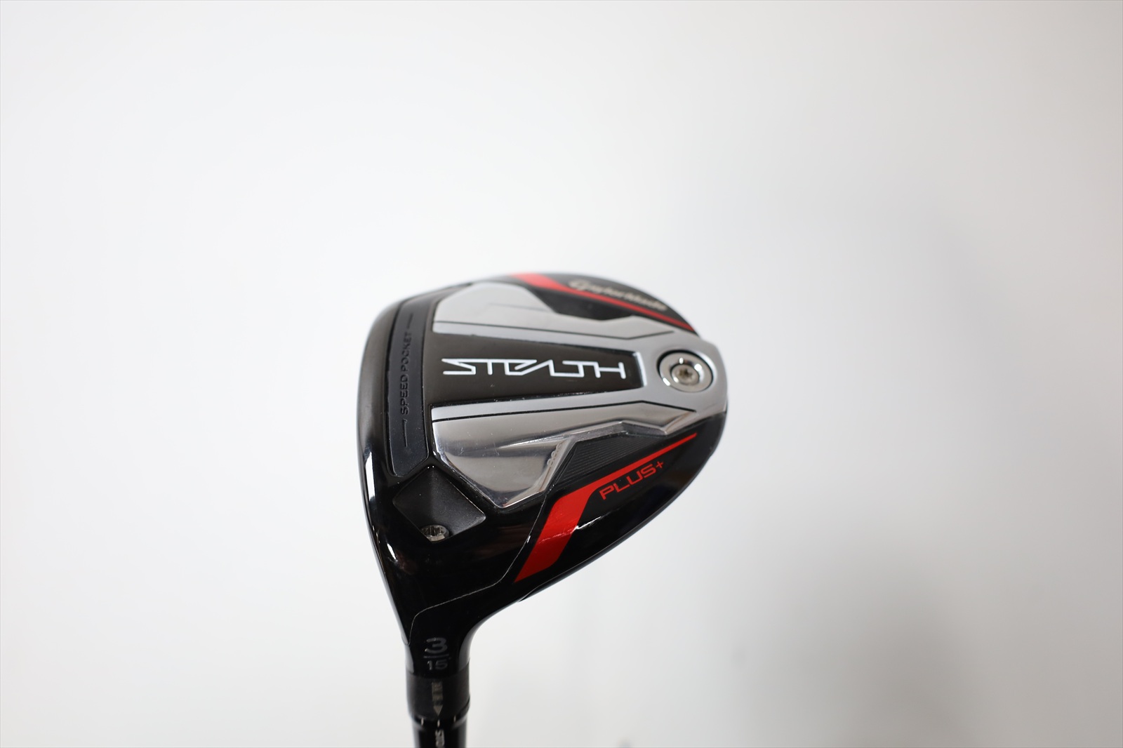 Taylormade Stealth Plus 15° 3 Fairway Wood Stiff Hzrdus Smoke Red