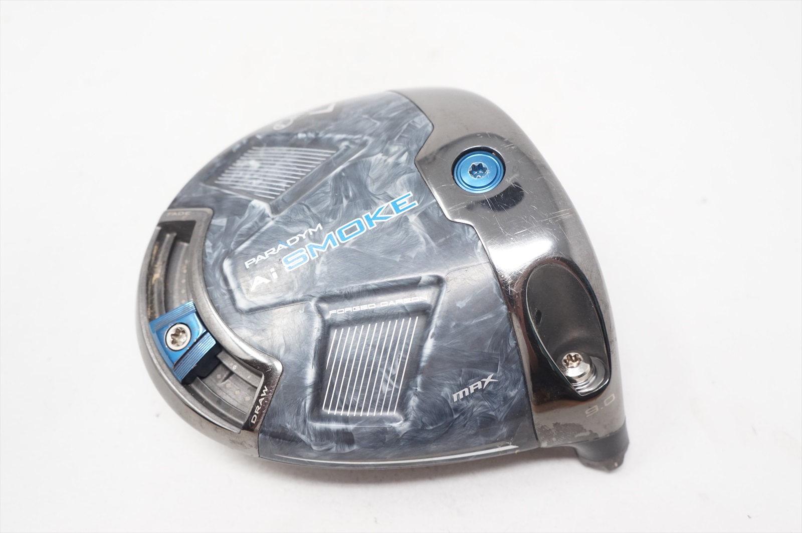 Callaway Paradym Ai Smoke Max 9* Driver Club Head Only GOOD Callaway Paradym Ai Smoke Max 9* Driver Club Head Only GOOD