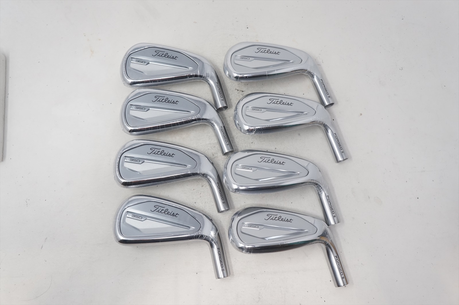 New Titleist 2023 T350 4-Pw, Gw Iron Set Club Head Only In Plastic