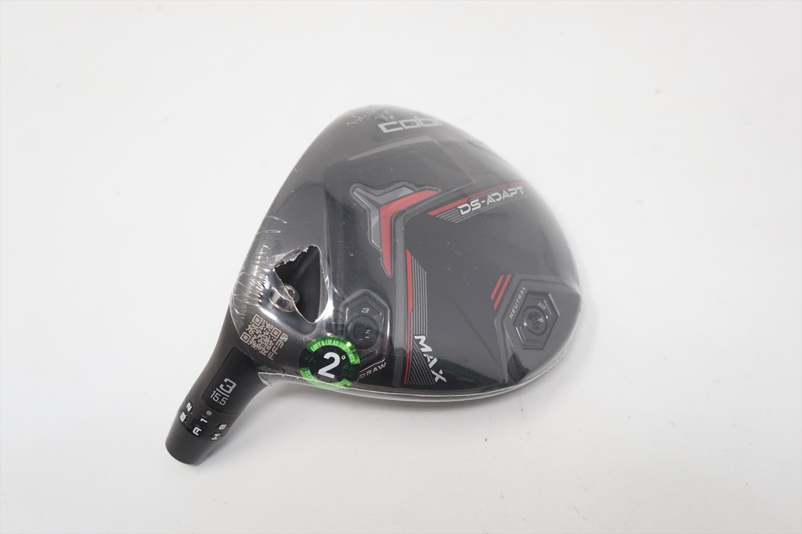 New LH Cobra Ds Adapt Max 15.5* #3 Fairway Wood Club Head Only 1-15-B Lefty