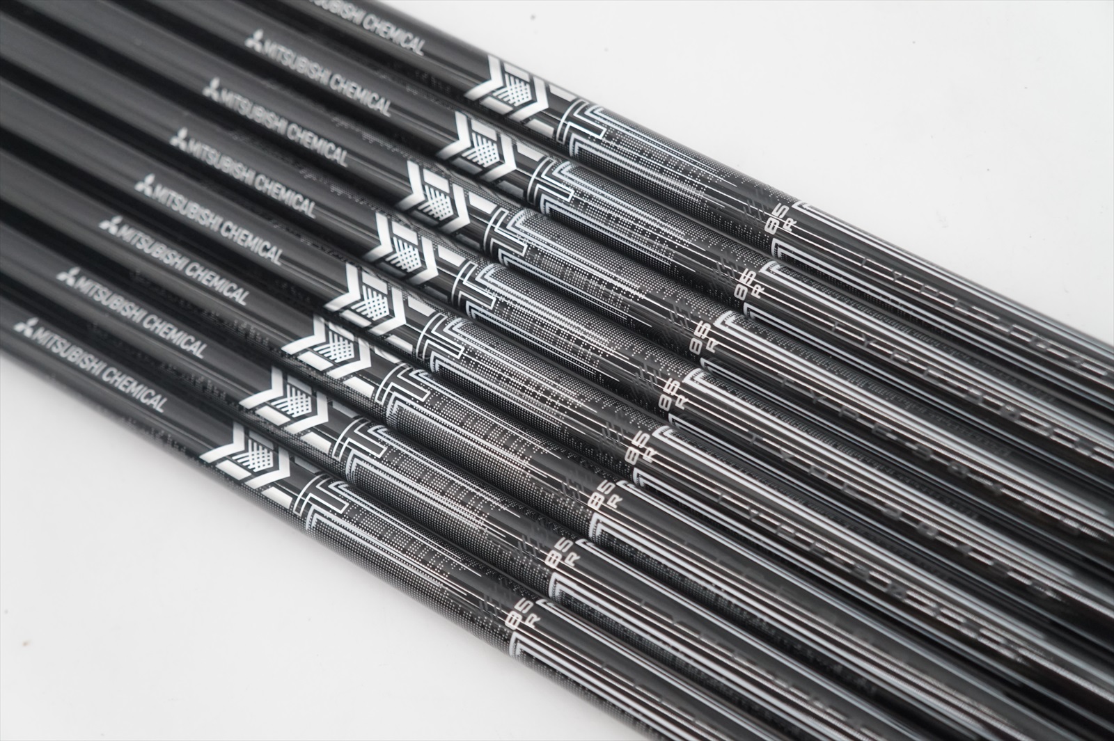 Mitsubishi Mmt 85R Regular #3-PW Iron Shaft Set 8Pc Uncut Pulls