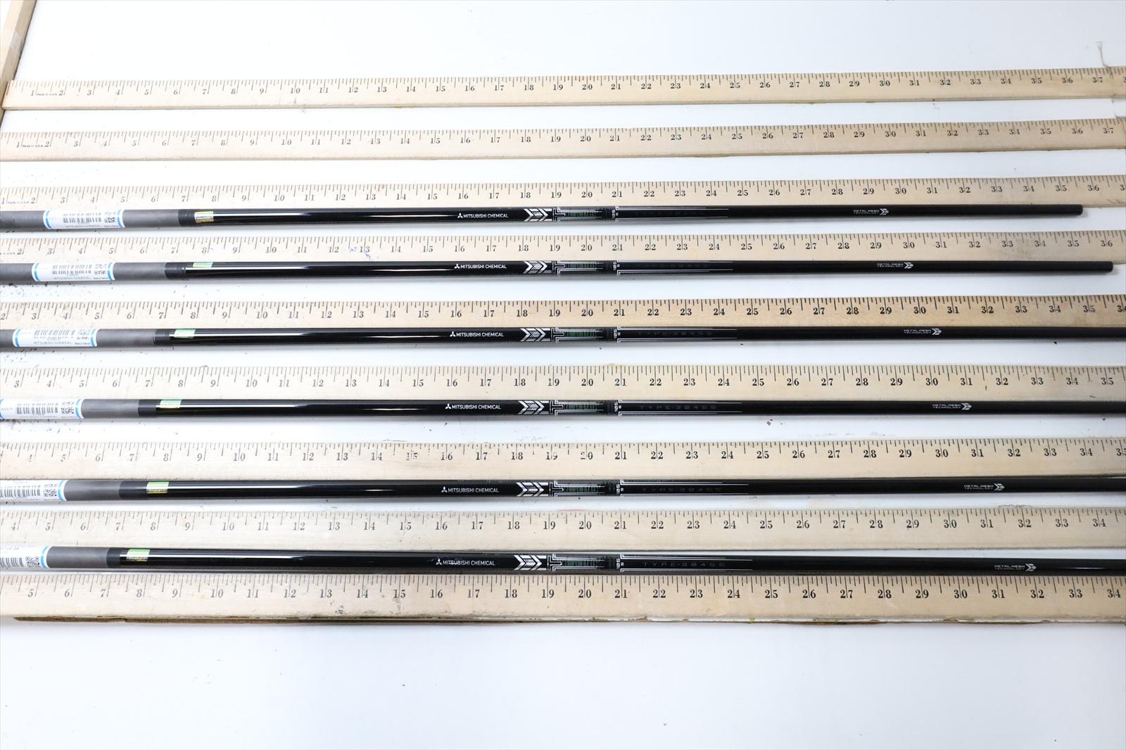 Mitsubishi Chemical Mmt Stiff 35.5-38.5 Iron Shaft Set Pulls 6Pc .355 2633511