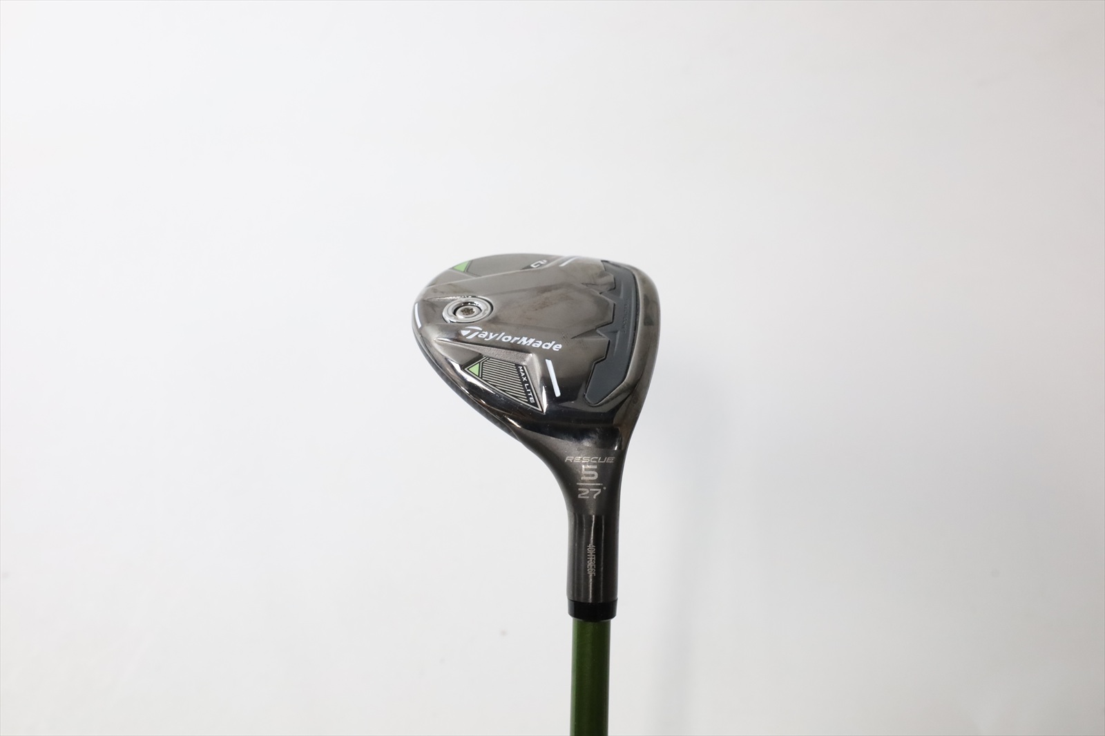 Taylormade Qi35 Max Lite Rescue 27° 5 Hybrid Extra Stiff Nv Green 