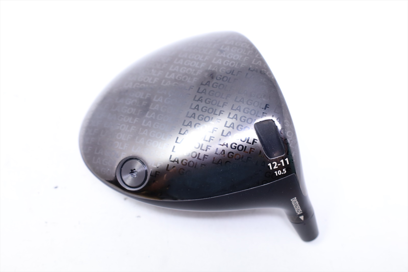 LA Golf Face Id 12-11 10.5* Driver Club Head Only W/Adapter GOOD Condition 3-3-B