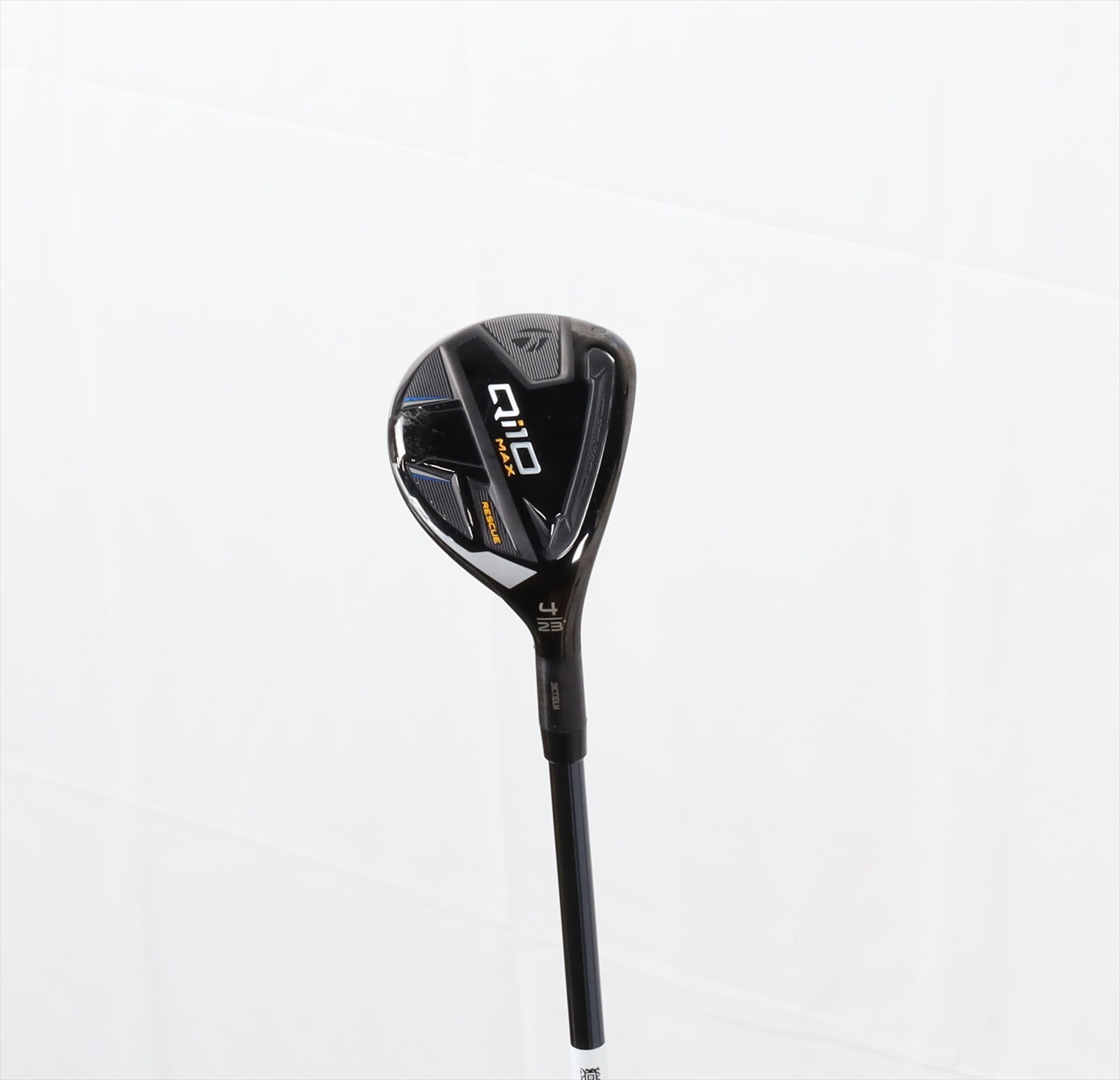 Taylormade Qi10 Max 23° 4 Hybrid Extra Stiff Flex Hzrdus Rdx Smoke