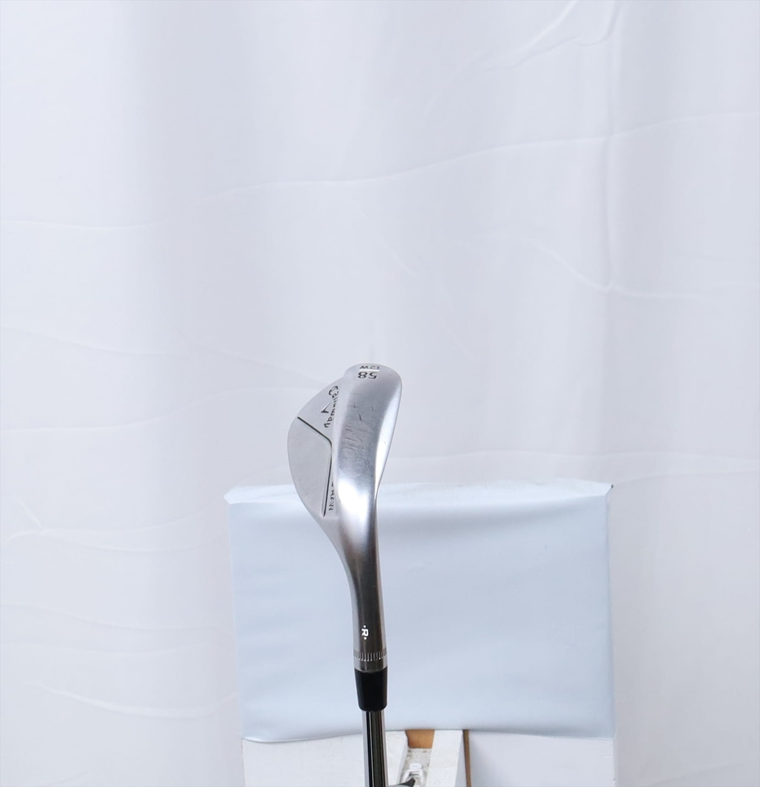 Callaway Jaws Raw Chrome Wedge 58°-12 W Grind Dynamic Gold 12712244 Good