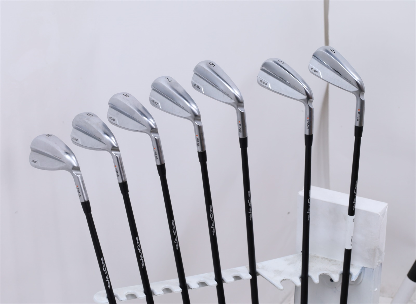 Ping I530 Orange Dot Iron Set 4-Pw Extra Stiff Axiom W/Velocore