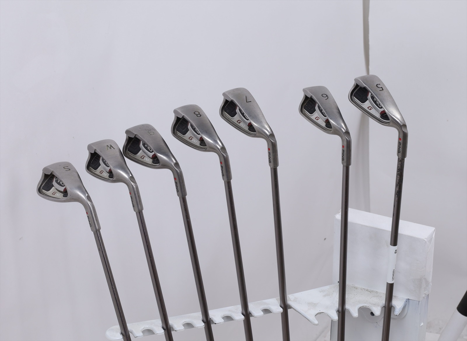 Ping G20 Red Dot Iron Set 5-Pw, Sw Ladies Flex Ping Tfc 169I