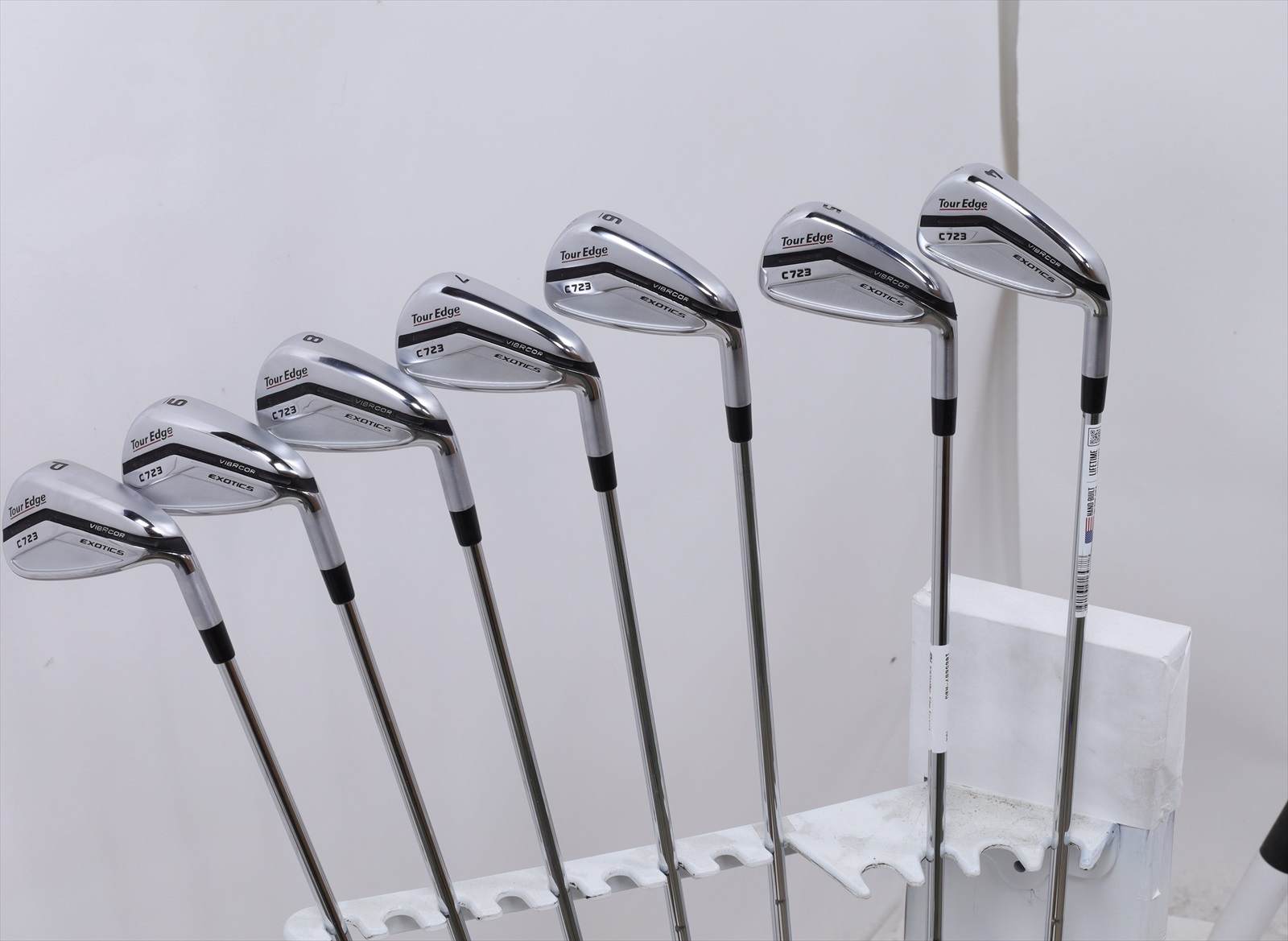 Tour Edge Exotics C723 Iron Set 4-Pw Regular Elevate 95 Mph 12756289 Excellent