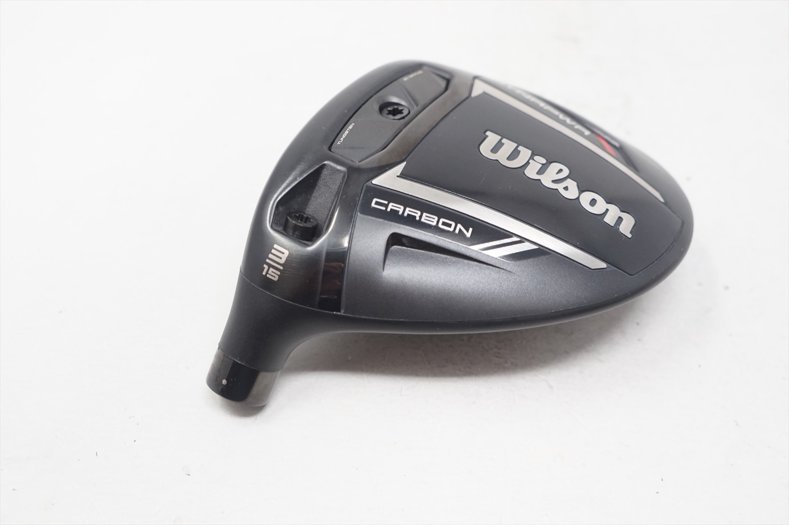 Wilson Dynapwr Carbon 15* #3 Fairway Wood Club Head Only Inv12859452 Lefty Lh