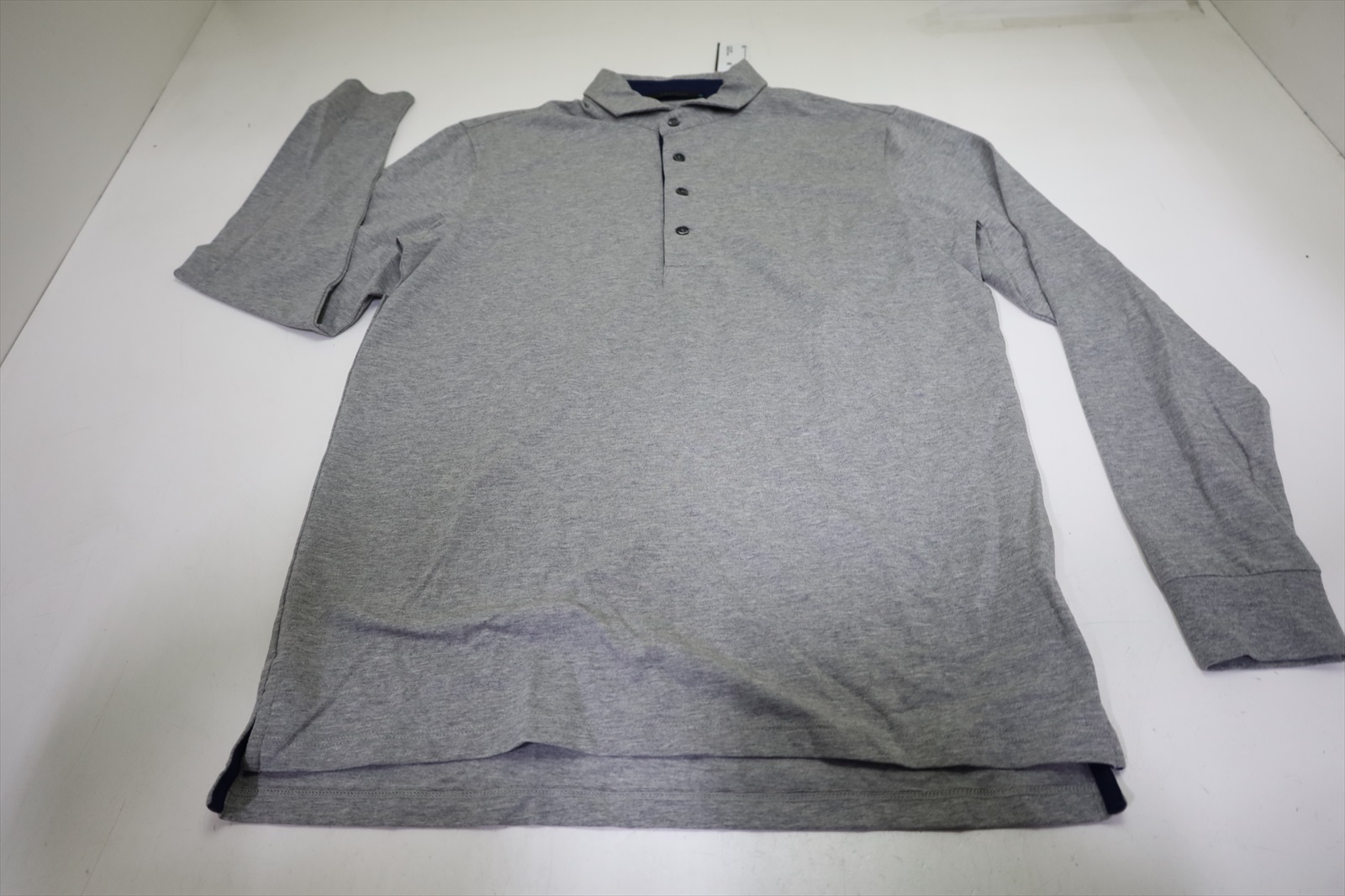 Greyson Golf Apache II Long Sleeve Polo Mens Size Medium Light