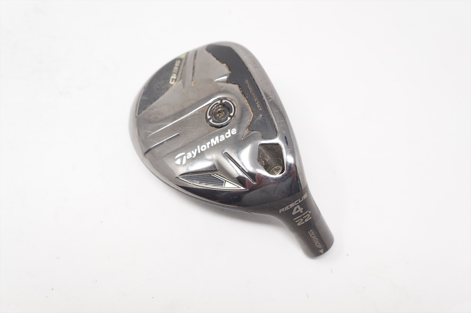Taylormade Qi35 Rescue 22* #4 Hybrid Club Head Only GOOD 3-3-B | eBay