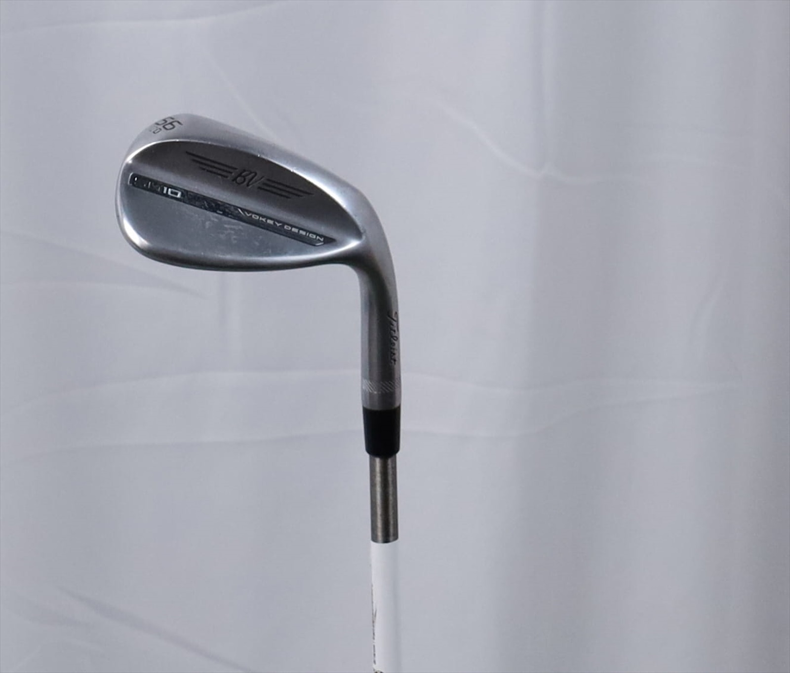 Titleist Vokey Sm10 Chrome D Grind Wedge 56°-12 Steelfiber I95Cw